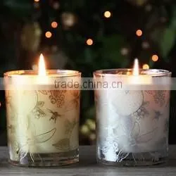 Apple Aroma Beautiful Wedding Decorative Candles Scented in Glass Jar photo-3