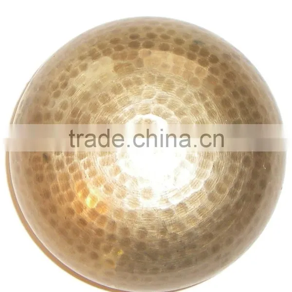 High Quality Handmade in Nepal Curved Hammered Tibetan Meditation Singing Bowl photo-5