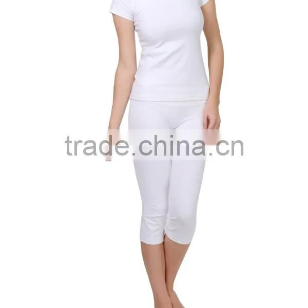 Comfortable White Pants Wholesale Girls Wearing Yoga Pants photo-2