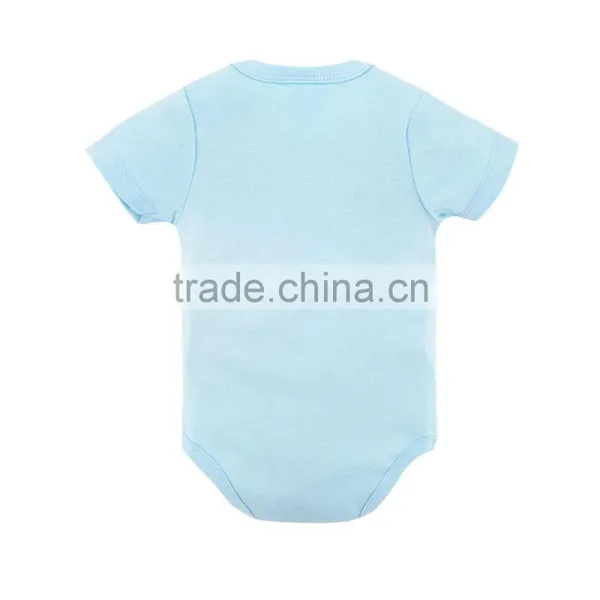 Lovely Baby Clothes Dog Animal 100% Cotton Baby Rompers For Short Sleeve photo-2