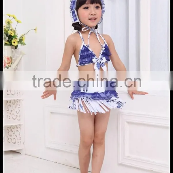 Cute Lovely Swimwear Kids Sportwear Children Bikini Swimwear photo-3