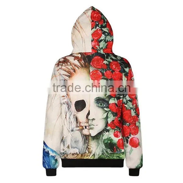 Custom Sublimation Printing Wholesale 3D OEM Design Your Own Fitness Hoodie photo-4