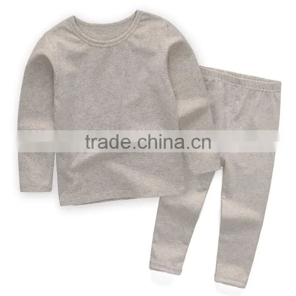 Hot Sale Casual Boys Girls Comfortable Loungewear/cheap Design Kids Cotton Night Homedress photo-2