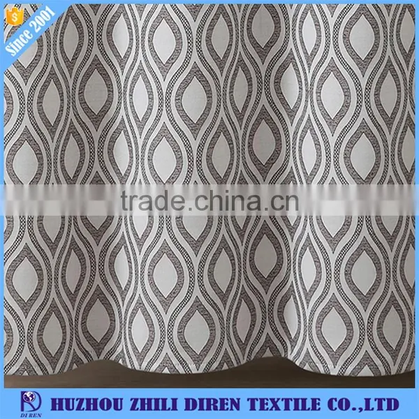 2017 Latest Designs Hookless Jacquard Shower Curtain photo-6