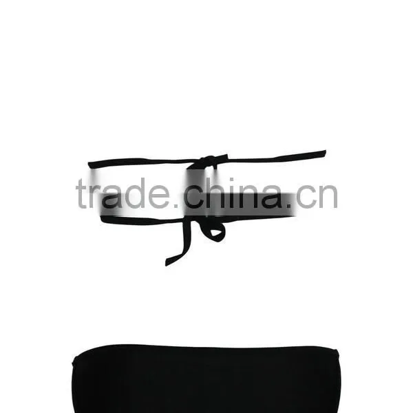 M896 Dingyang Fashion Sexy Latest Bandage Split Bikini Swimwear photo-4
