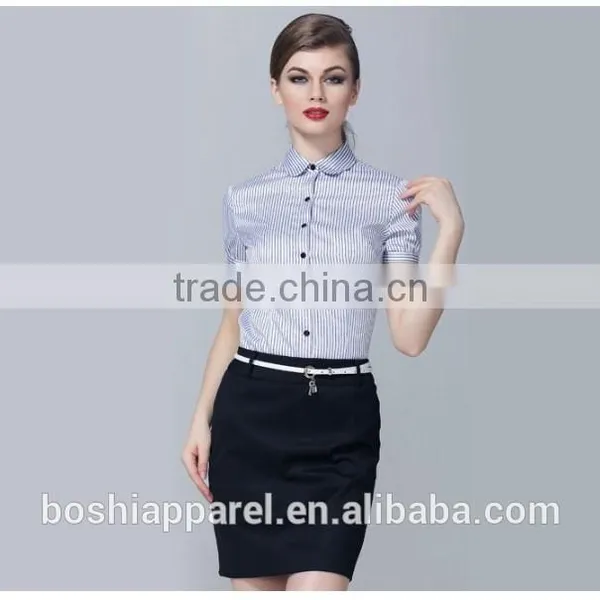 2016 Wholesale Cheap Elegant Ladies Shirt photo-2