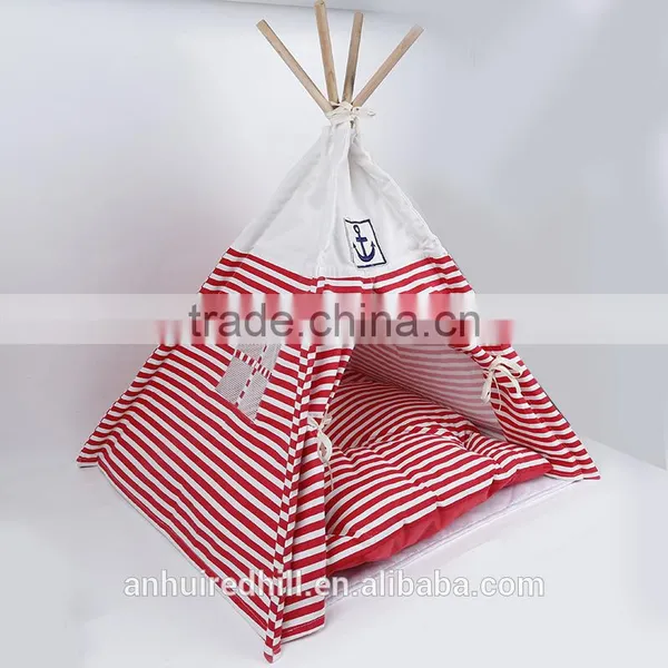 R1932H Hot Sale Wood Outdoor Pet Dog Cat Teepee Tent/Cat Teepee photo-2