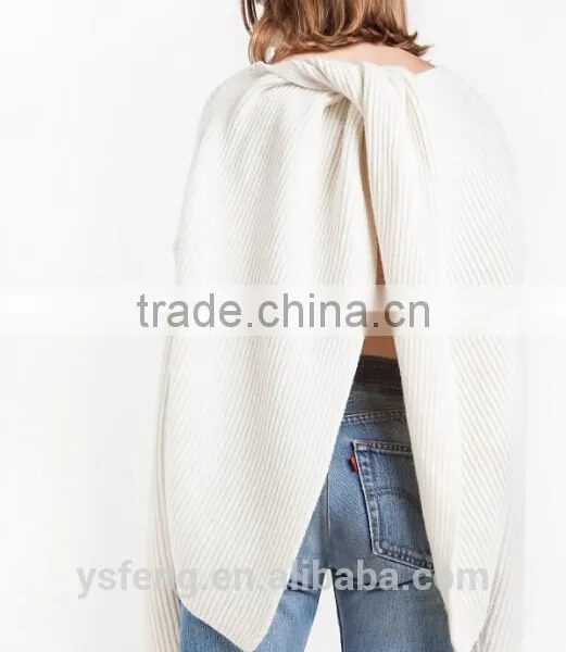 Top Latest Oversize Sweater Ladies Poncho Sweaters photo-3