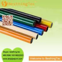 ABS Coated Pipe for Lean Pipe Racking System photo-3