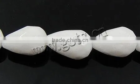 Wholesale Teardrop Faceted Marble Beads photo-2