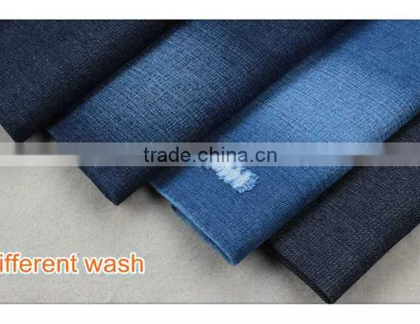 B2472 Hot Sale Rigid Denim Fabric Suit for Man photo-5