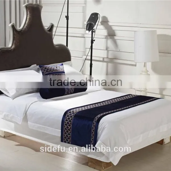 Luxury Cheap Hotel 100% Cotton Sateen Bed Linen photo-2