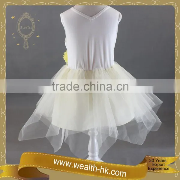 Sweety Elegant Pure Color Girls Princess Dress photo-6