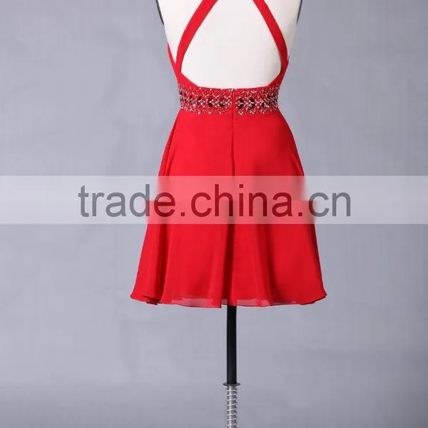 Superior Quality Hot Sale New Design Chifffon Evening Gown ED122 photo-4
