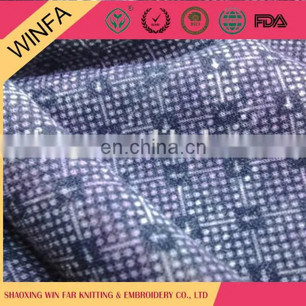 Luxury Cheap Plain Fdy Polyester Print Knitting Fabric photo-2