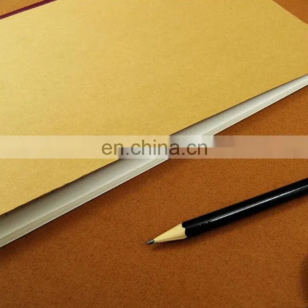 Professional Hot Sale Custom Cheap Kraft Paper Softcover Notebook/agenda With Line photo-2