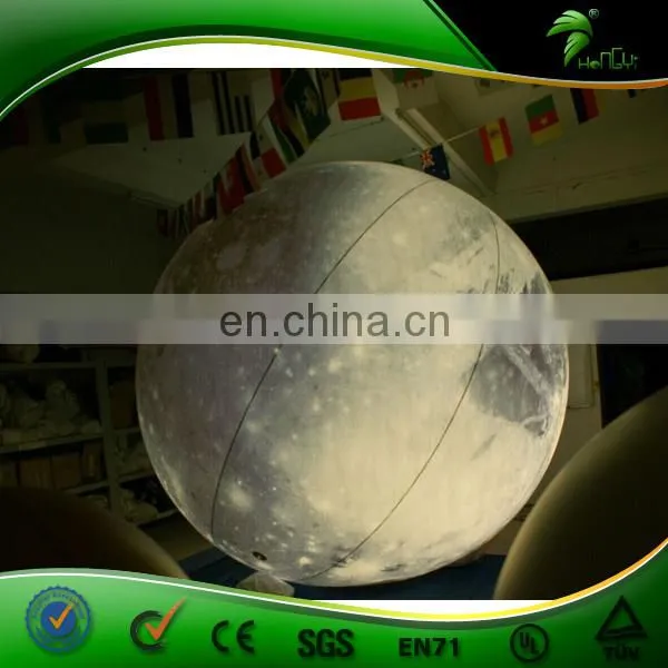 Astonishing Inflatable Decoration Sphere Moon Balloon Inflatable Chandelier Planet LED Light photo-5