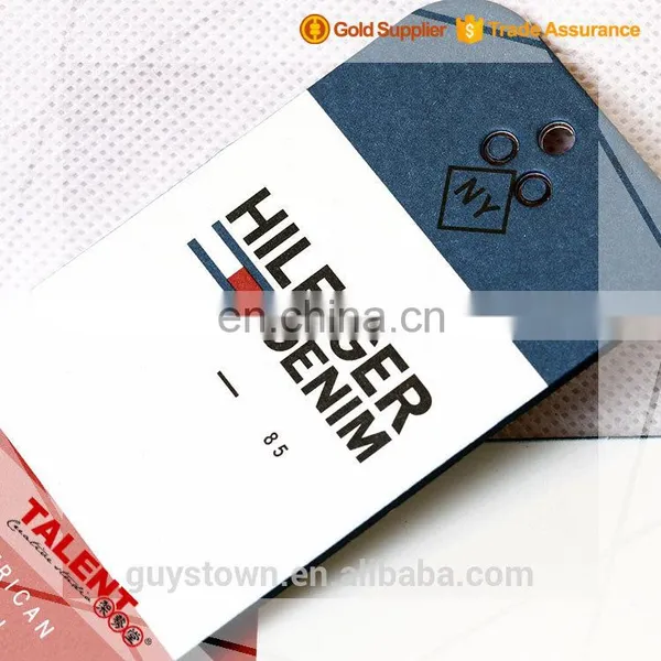 Customized Fashion Swing Tag for Men/swing Tag for Clothing/jeans Swing Tag photo-4