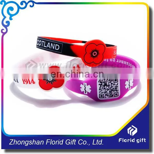 Personalized Newest Fashion Cheap Custom Silicone Bracelets photo-2
