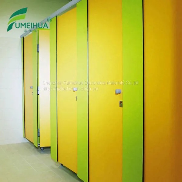 Decorative Waterproof HPL Partition Toilet Partition photo-4