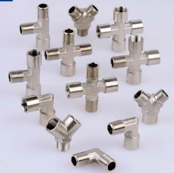 Nickel Plated Brass Elbow , BSP ,BSPT,NPT,G,ZG 1/8 1/4 3/8 1/2 photo-3