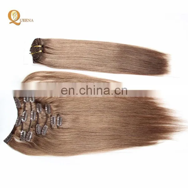 Hottest Products on the Market 100g 120g 160g 220g Remy Human Hair Extensions Clip on photo-2