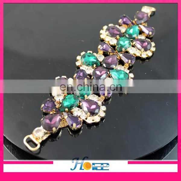 Fashion Handmade Lady Shoe Decoration Crystal Sandal Chain photo-2