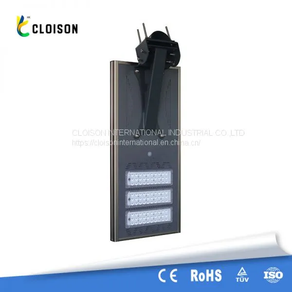 Outdoor IP65 Waterproof 60w Solar Outdoor Led Lamps Pole Solar Light Solar Project Integrated Solar Street Lights photo-3