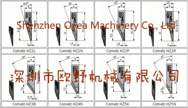 Comelz Cutters, Comelz Knives and Comelz Blades HZ2N.L photo-3