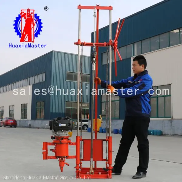 Supply Portable Gasoline Engine Exploration Rig/small Rock Core Testing Drill Rig Machine photo-3