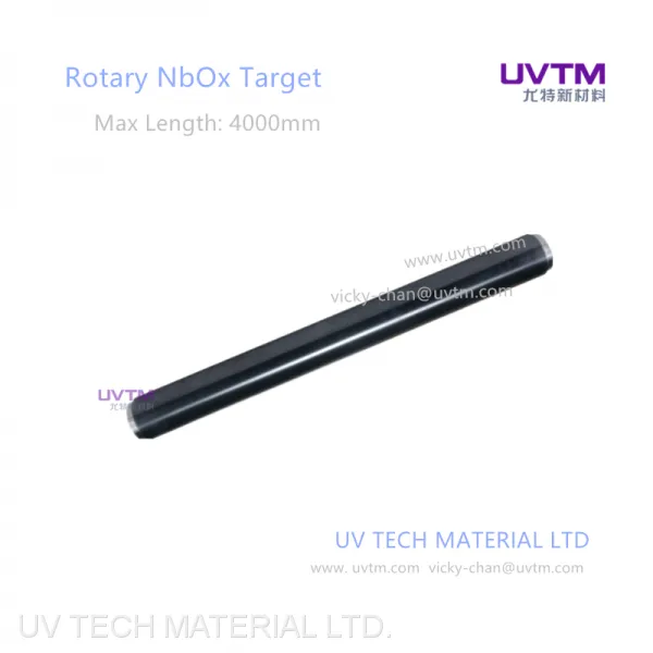 NbOx Target Niobium Oxide Rotary Sputtering Target for Magnetron Sputter Low e Glass and Reflective Glass Coating Nano Thin Film