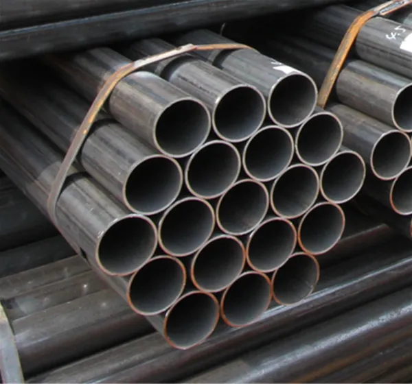 Low Price ASTM ERW Black Carbon Welded Steel Round Pipe and Tube photo-3