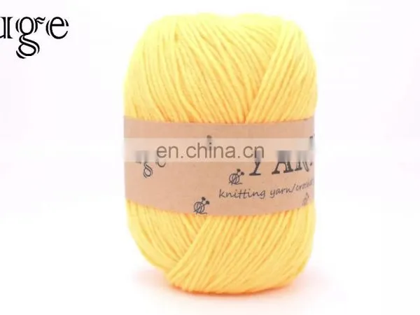 Wuge Popular Bellafigura Cotton 4ply Milk Cotton Yarn for Knitting
