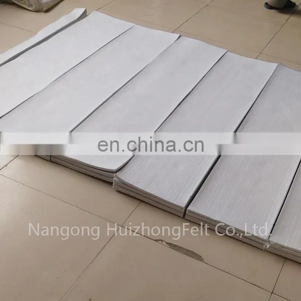 Needle Punched Polyester 10mm Thick Industrial Felt for Steel Factory photo-4