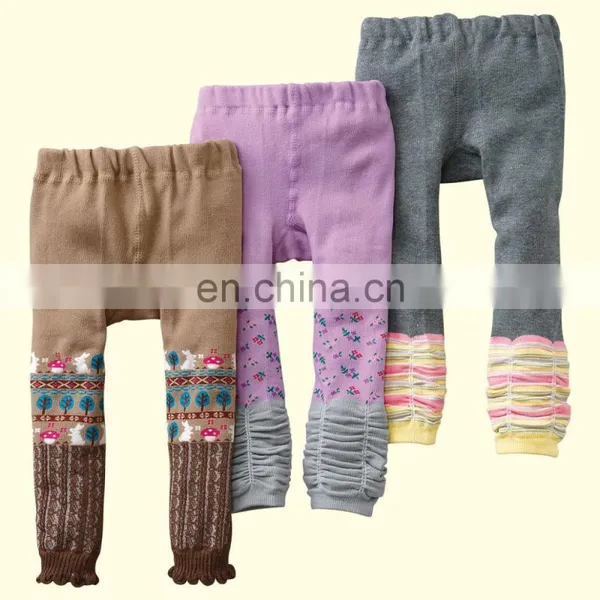 79 Styles Infants & Toddlers Knit Footless Ninth Pants Cropped Pants Stretchy Ankle Tights Leggings pp Pants 4 Sizes 3pcs/pack photo-4