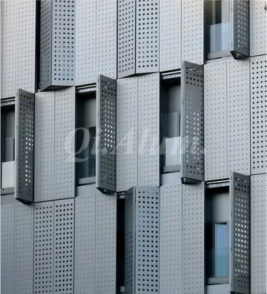 Aluminum Veneer Manufacturers Selling Specifications Hollow Aluminum Veneer Curtain Wall Punching Customization photo-2