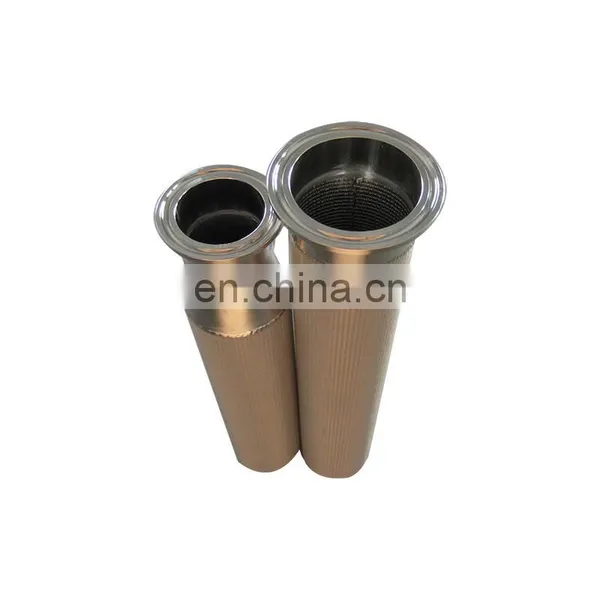 200 Micron 304 316L Stainless Steel Sintered Powder Filter Cylinder Pleated Candle Filter photo-2