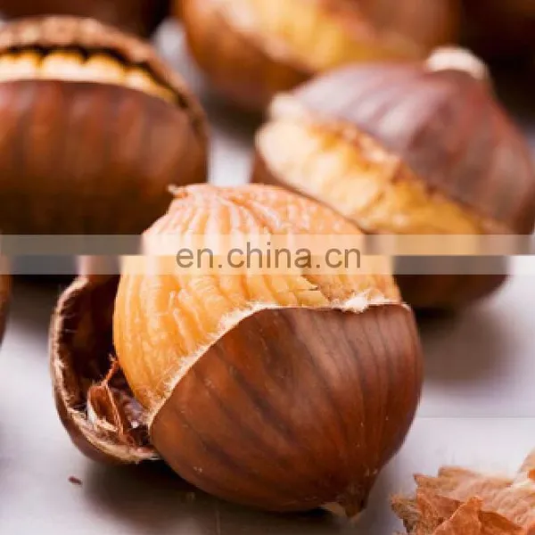 Factory Price Best Quality Chinese Custom Packaged Organic Peeled Roasted Chestnuts photo-2