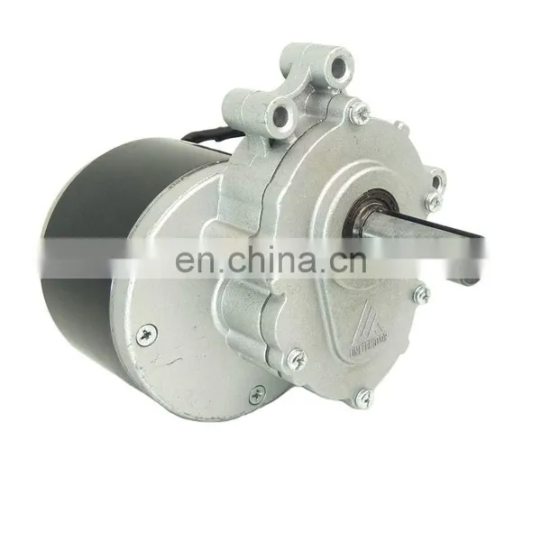 12V Geared 24 Volt Dc Motor Bike High Torque Wheel Dc Motor For Wheelchair photo-3