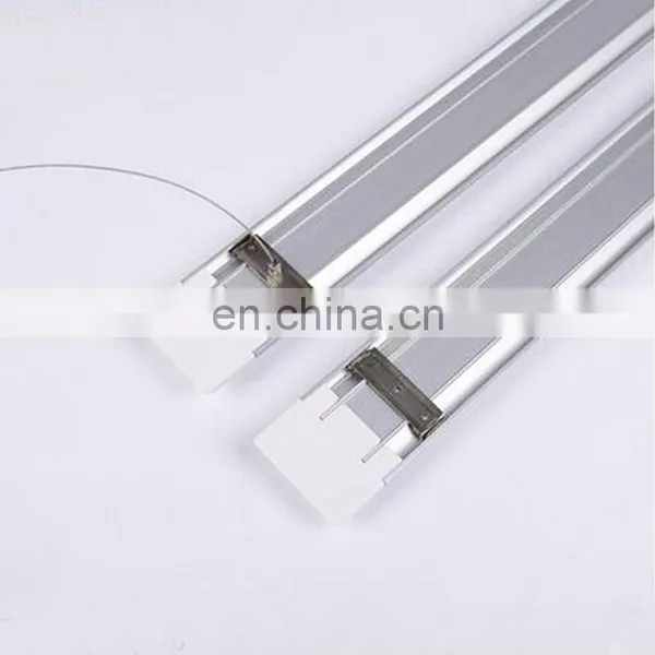 18W Industrial Modern Strip Shaped Ceiling Light Silver Office Hanging Indoor Lamp photo-3