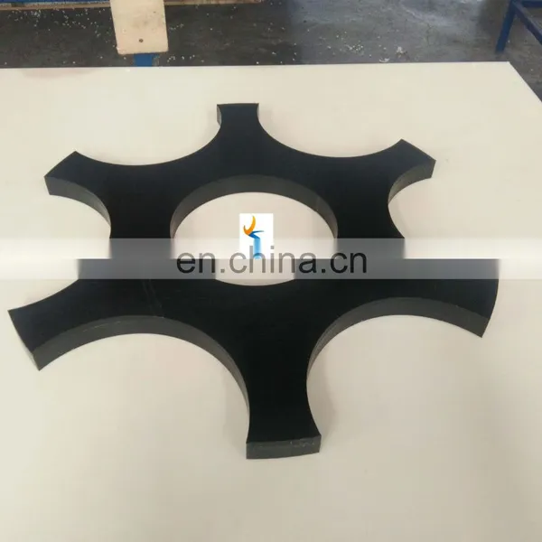 UHMWPE Construction Machinery Parts UHMWPE Guide Plate Block, Polyethylene Block Hdpe Spare Parts photo-2