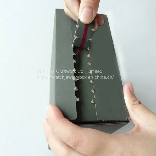 Zipper Carton, Customized Carton, Clothing Gray Zipper Airplane Carton, Postal Express Carton photo-5