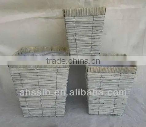 2013 New Beautiful Woven Willow Garden Decoration Flowerpot photo-4