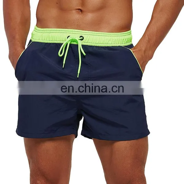 Wholesale Custom Logo Swim Men Trunks Quick-Dry Sports Shorts