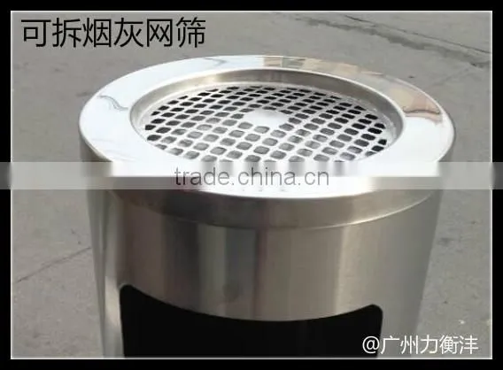 Metal Garbage Cans Dustbin photo-6