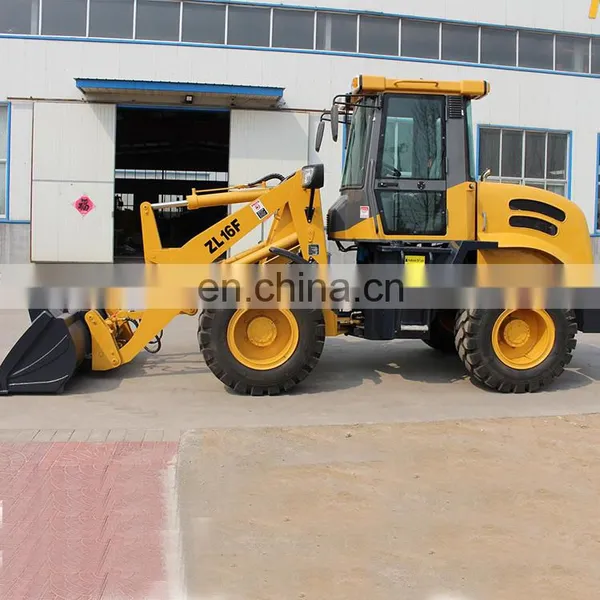 Made in China ZL16F Mini Snow Pusher Skid Steer With Durable Frame photo-3