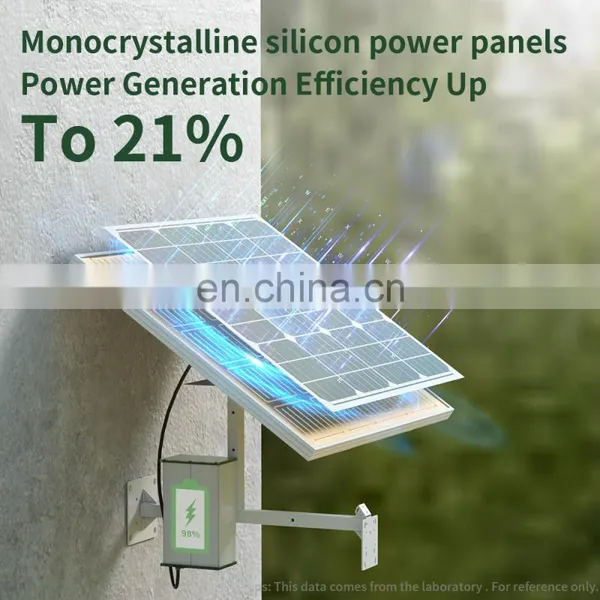 Solar System Off-grid Energy Storage System Lithium Battery for Home Farm Island Outdoor 4G Router Lighting Surveillance Camera photo-2