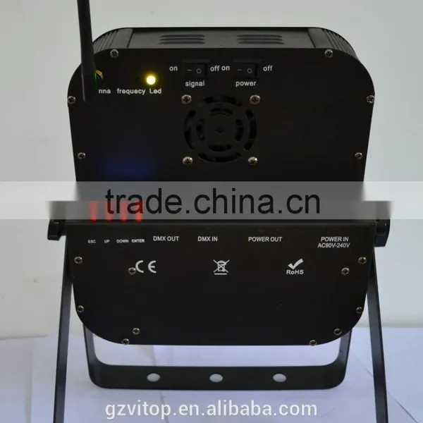Best Selling Led Uplight With Wireless Battery Par 9x10w Rgbw 4in1wireless Uplights photo-3
