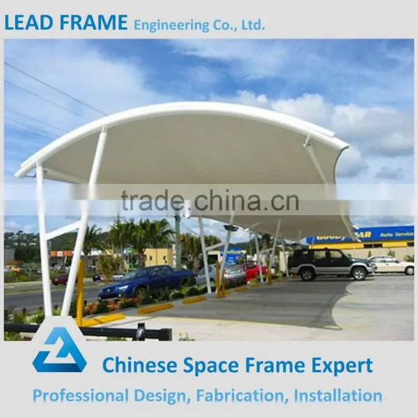 Outdoor Anti Wind Steel Fabrication Car Canopy photo-3