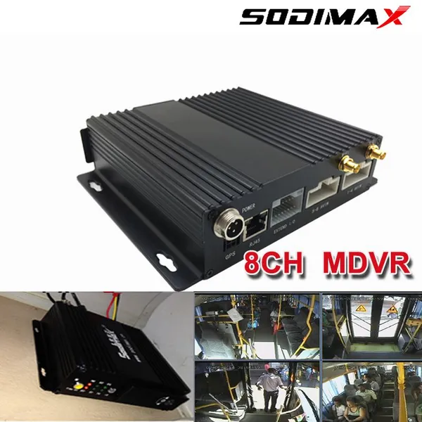 720P AHD Car Recorder SD Card MDVR GPS Function Fleet Management Mobile DVR photo-3